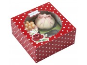 Kitchen Craft 'Sweetly Does It' Cupcake Presentation Boxes (holds up to 4 cakes) x 2